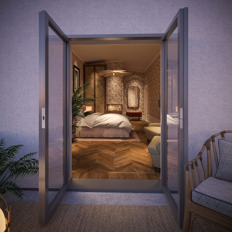 Imagen de la habitación del Hotel Villa Alma. Foto 7