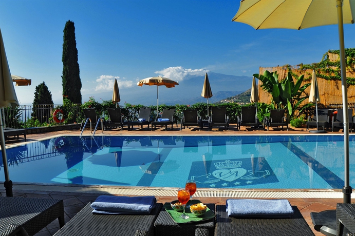 Imagen de la piscina del Hotel Villa Angela, Taormina . Foto 8