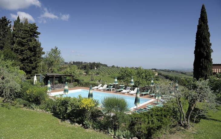 Imagen de la piscina del Hotel Villa Belvedere, San Gimignano. Foto 18