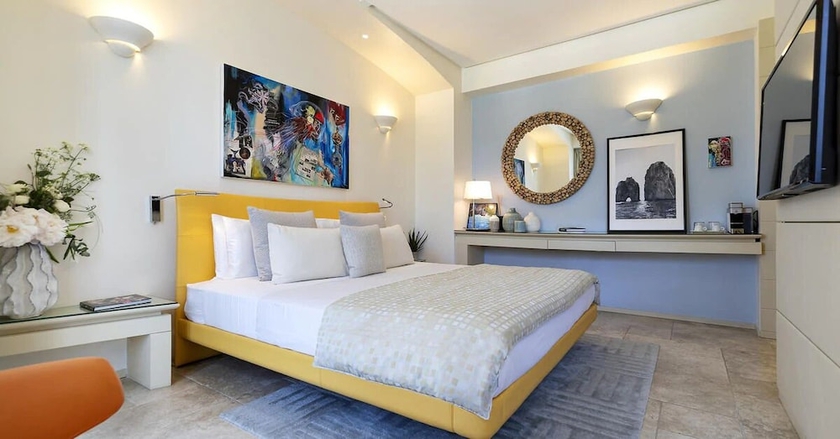 Imagen de la habitación del Hotel Villa Blu Capri. Foto 3