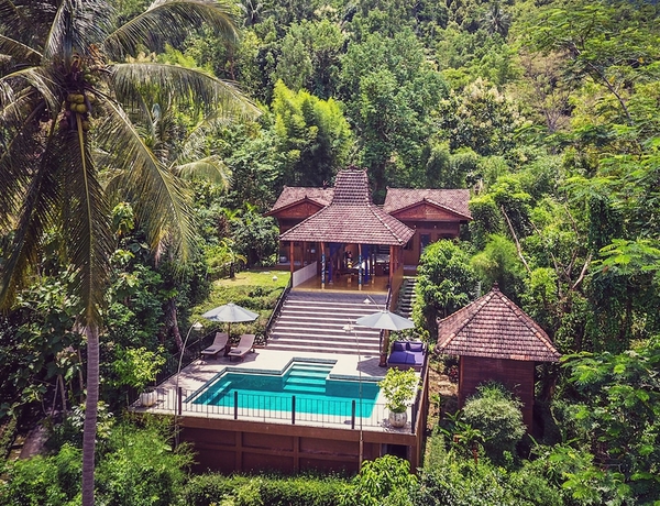 Imagen de la habitación del Hotel Villa Borobudur Resort. Foto 7