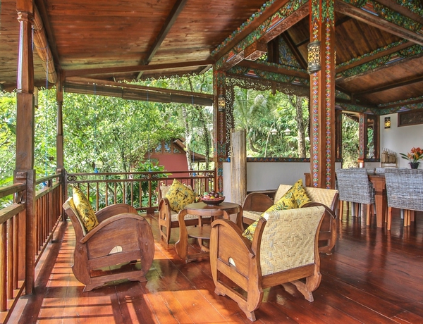 Imagen de la habitación del Hotel Villa Borobudur Resort. Foto 9