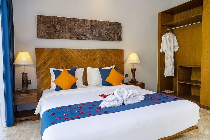 Imagen de la habitación del Hotel Villa Bulan Bali. Foto 18