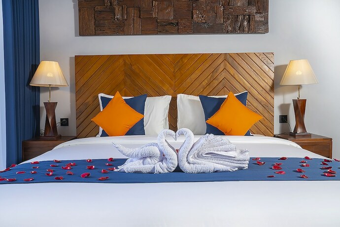 Imagen de la habitación del Hotel Villa Bulan Bali. Foto 19