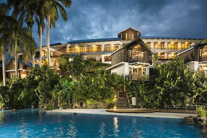 Imagen general del Hotel Villa Caribe, Livingston. Foto 1