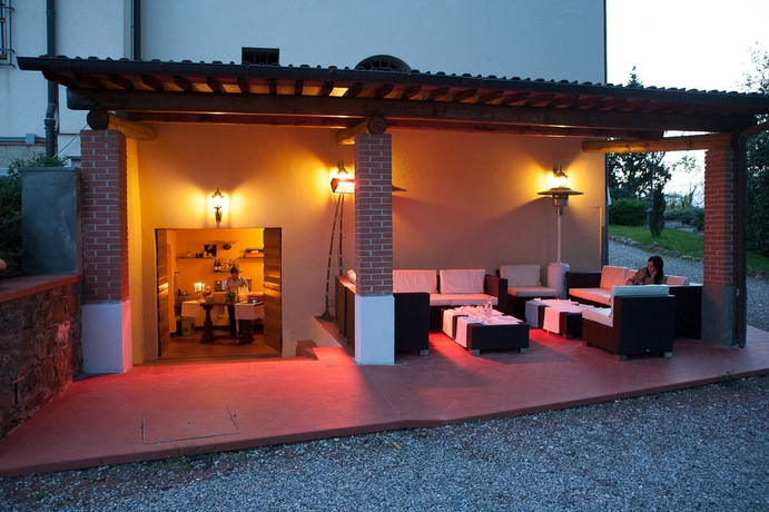 Imagen del bar/restaurante del Hotel Villa Castiglione. Foto 2