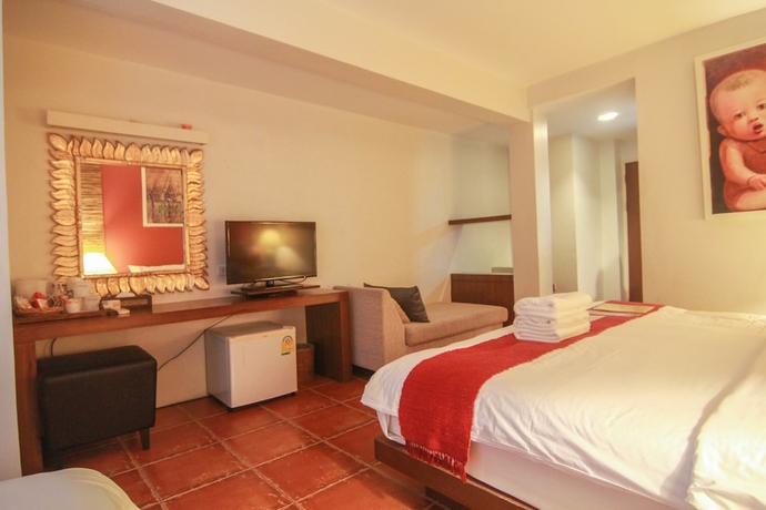 Imagen de la habitación del Hotel Villa Cha Cha Banglumphu. Foto 3