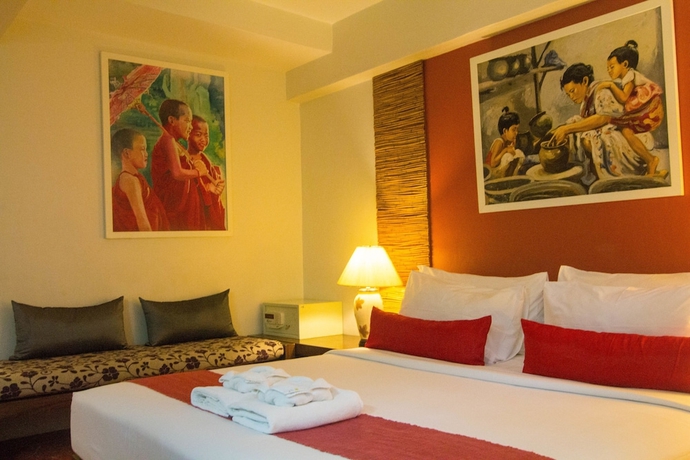 Imagen de la habitación del Hotel Villa Cha Cha Banglumphu. Foto 18