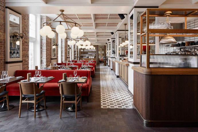 Imagen del bar/restaurante del Hotel Villa Copenhagen. Foto 9