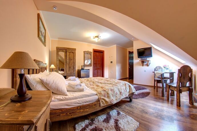 Imagen de la habitación del Hotel Villa Elena, Bukovel. Foto 17