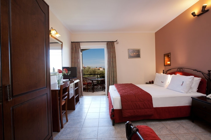 Imagen de la habitación del Hotel Villa Elia, Léucade. Foto 5