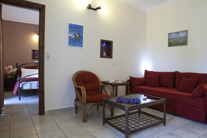 Imagen de la habitación del Hotel Villa Elia, Léucade. Foto 12