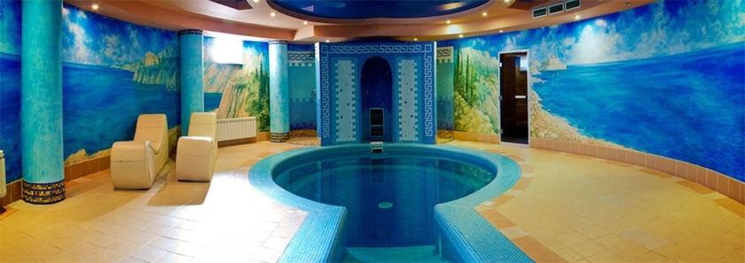 Imagen de la piscina del Hotel Villa Glamour, Kaliningrad. Foto 19