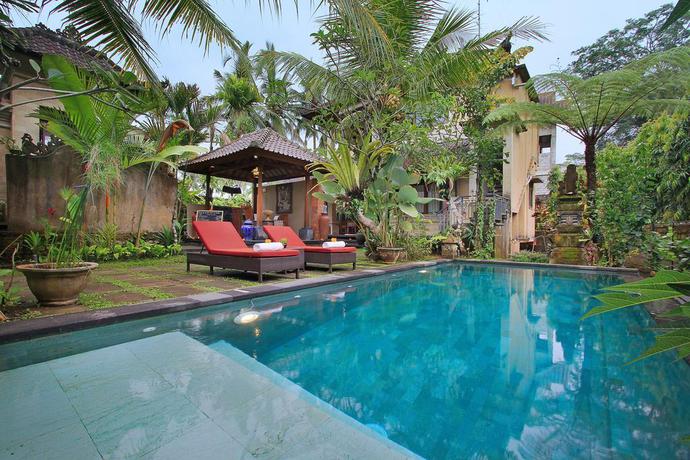 Imagen de la piscina del Hotel Villa Ibu Rama Ubud. Foto 15