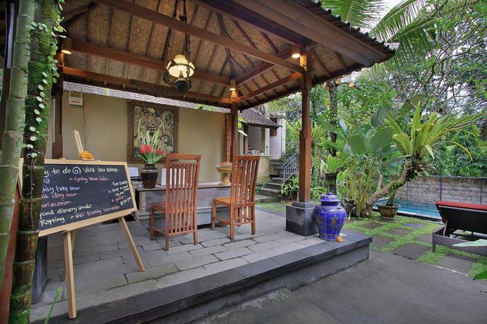 Imagen del bar/restaurante del Hotel Villa Ibu Rama Ubud. Foto 4