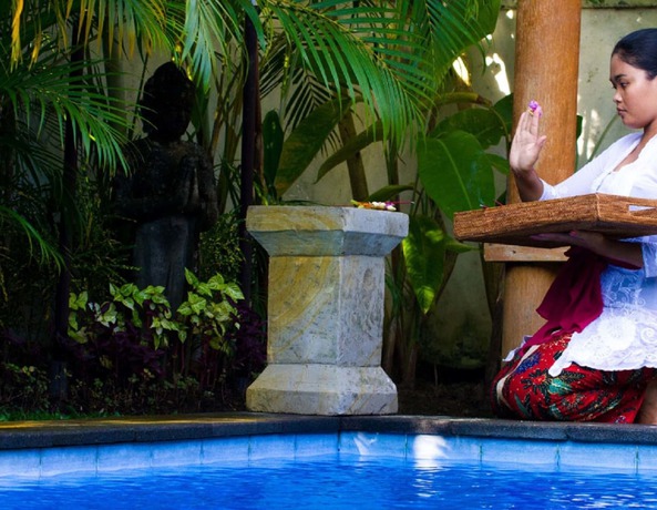 Imagen de la piscina del Hotel Villa Iman. Foto 18