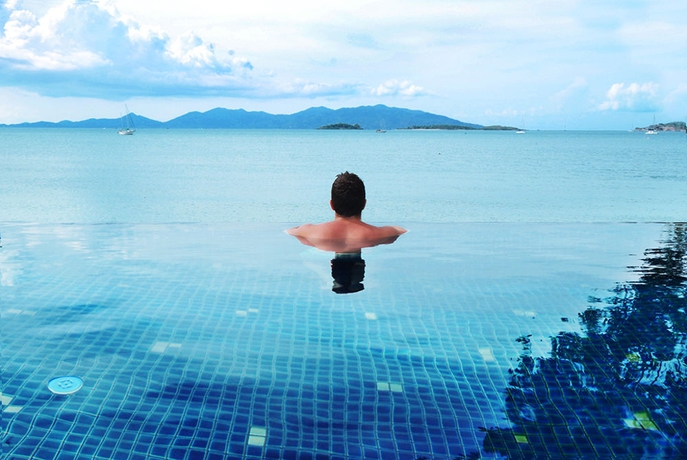 Imagen de la piscina del Hotel Villa Labaron. Foto 12