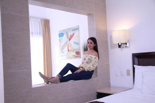 Imagen de la habitación del Hotel Villa Las Rosas. Foto 7