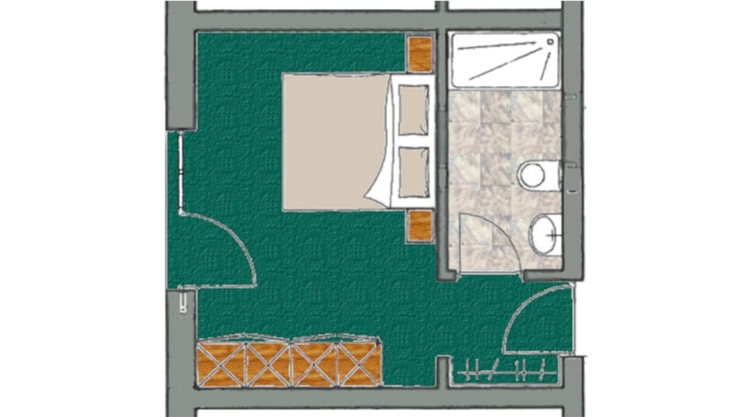 Imagen de la habitación del Hotel Villa Laurus. Foto 18