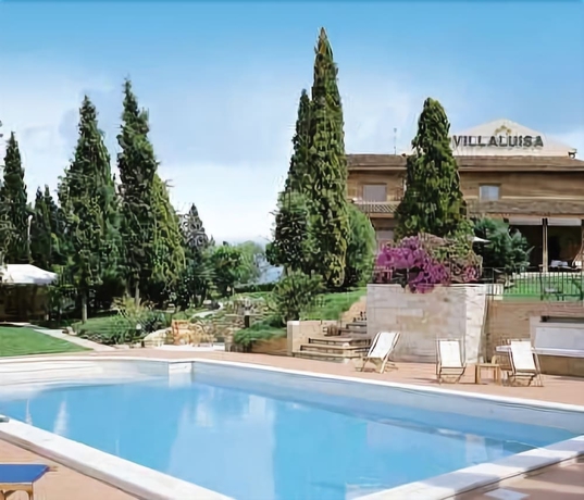 Imagen de la piscina del Hotel Villa Luisa, Todi. Foto 14