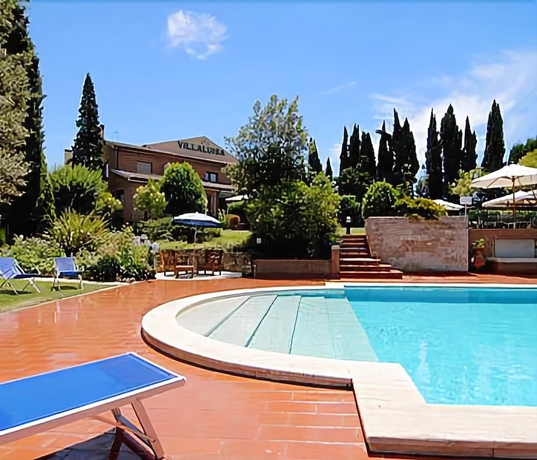 Imagen de la piscina del Hotel Villa Luisa, Todi. Foto 15
