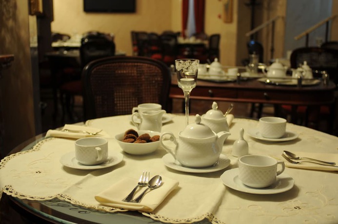 Imagen del bar/restaurante del Hotel Villa Maria, N&aacute;poles. Foto 5