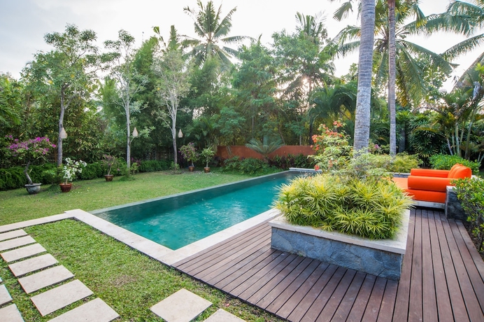 Imagen de la piscina del Hotel Villa Matha, Ubud. Foto 19