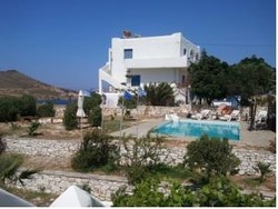 Imagen de la piscina del Hotel Villa Melina, Piso Livadi. Foto 6
