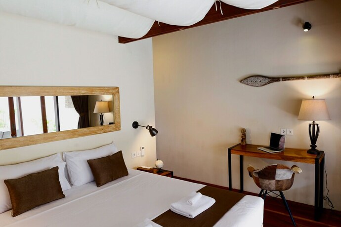 Imagen de la habitación del Hotel Villa Motu. Foto 23