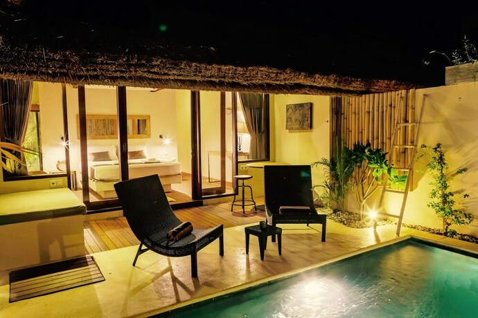 Imagen de la habitación del Hotel Villa Motu. Foto 33