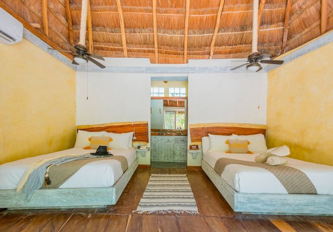 Imagen de la habitación del Hotel Villa Pescadores Tulum. Foto 6