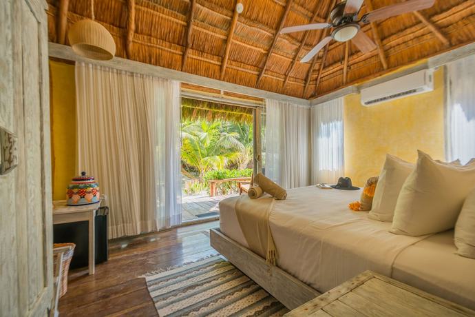 Imagen de la habitación del Hotel Villa Pescadores Tulum. Foto 14