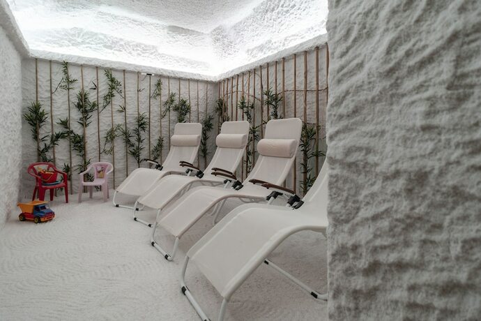 Imagen de la piscina del Hotel Villa Regina, Levico Terme. Foto 32