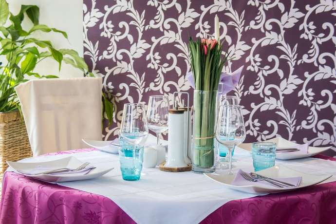 Imagen del bar/restaurante del Hotel Villa Sandi. Foto 2