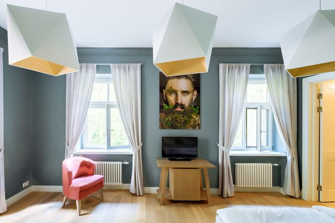 Imagen de la habitación del Hotel Villa Santa. Foto 6