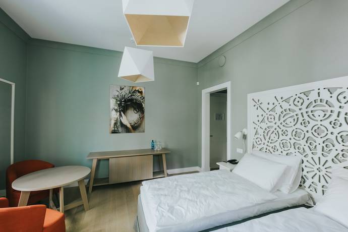 Imagen de la habitación del Hotel Villa Santa. Foto 12