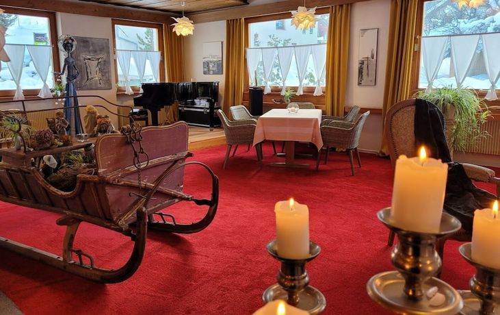 Imagen del bar/restaurante del Hotel Villa Stelvio Bed and Breakfast. Foto 5