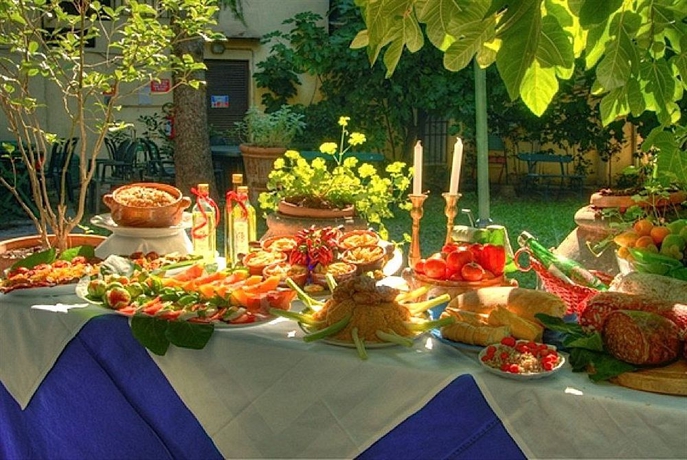 Imagen del bar/restaurante del Hotel Villa Villoresi. Foto 2