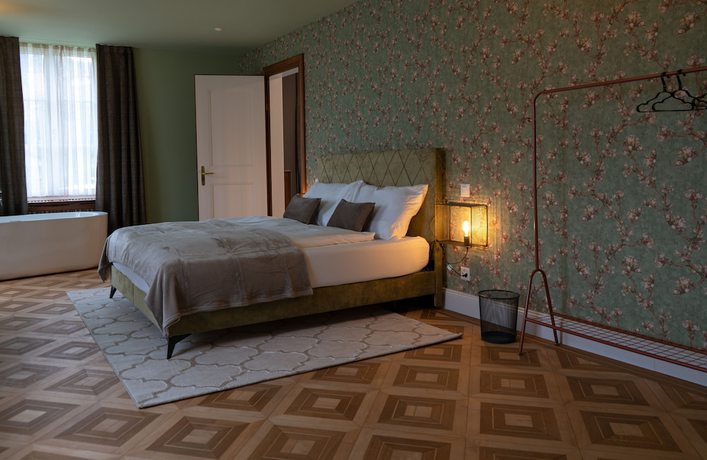 Imagen de la habitación del Hotel Villa Weber. Foto 13