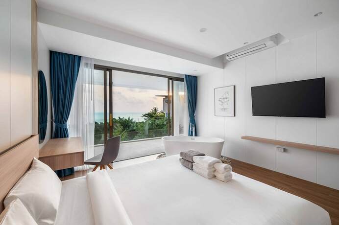 Imagen de la habitación del Hotel Villa the wave. Foto 14