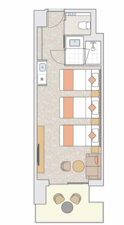 Imagen de la habitación del Hotel Village Atami. Foto 16