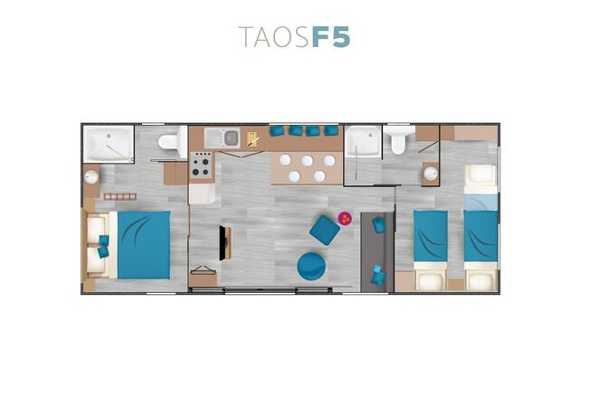 Imagen general del Hotel Village Camping La Roseraie. Foto 10