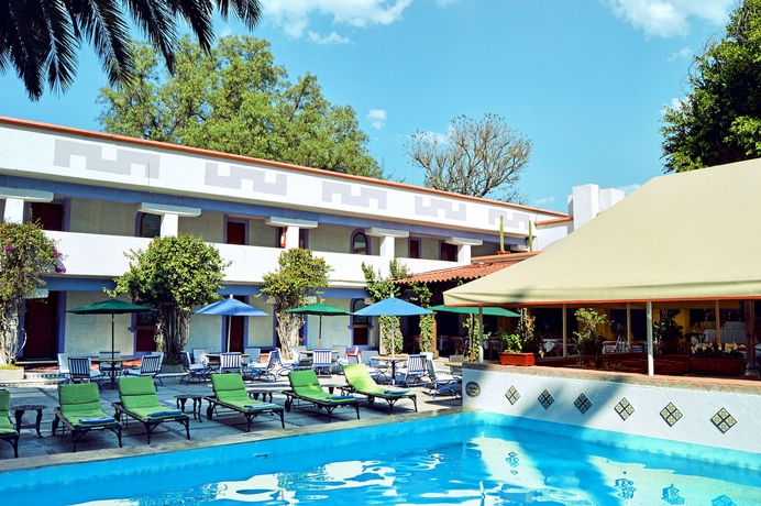 Imagen de la piscina del Hotel Villas Arqueologicas Teotihuacan. Foto 16