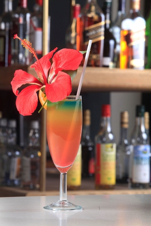 Imagen del bar/restaurante del Hotel Villas Caroline. Foto 5