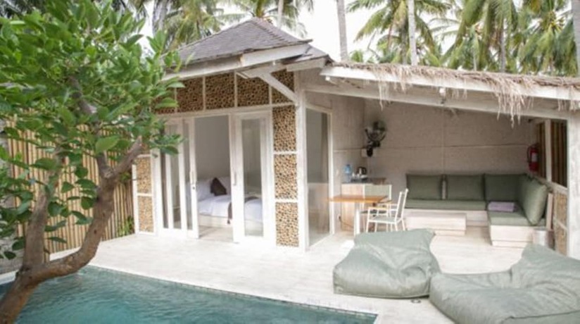 Imagen de la habitación del Hotel Villas Edenia, Gili Trawangan Island. Foto 18