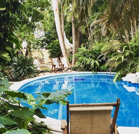 Imagen de la piscina del Hotel Villas Sayulita. Foto 19