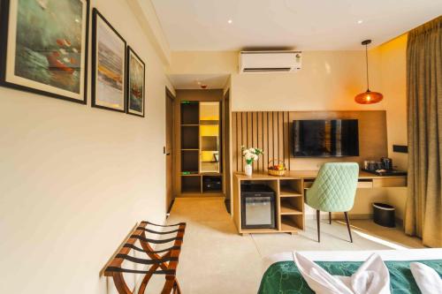 Imagen de la habitación del Hotel Vilmaris Luxury in Calangute. Foto 19