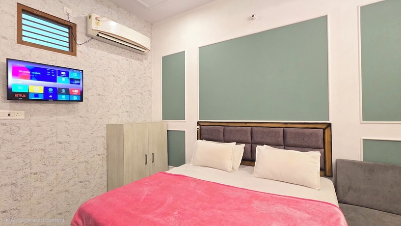 Imagen de la habitación del Hotel Vinayak Palace, Mathura. Foto 2