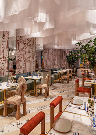 Imagen del bar/restaurante del Hotel Vincci Gala. Foto 3