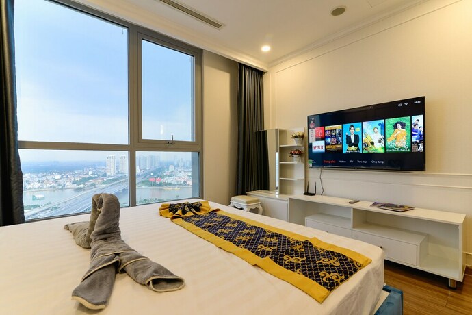 Imagen de la habitación del Hotel Vinhomes Central Park - Luxury Apartment. Foto 16